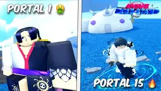 I did 15 *SECRET PORTALS* and this is what i got in Anime Last Stand
