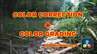 How to Properly Correct and Color Grade your Video in Davinci Resolve 18