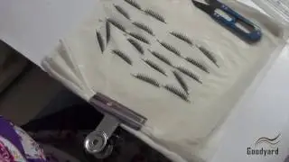 Goodyard eyelash production process