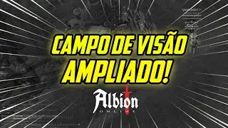 Como Ampliar o CAMPO DE VISÃO do Albion Online!