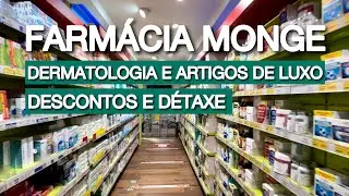 NA LISTA DAS GRANDES FARMÁCIAS DE PARIS, A MONGE PARCELA EM 10 X, ACEITA PIX E TEM DESCONTOS