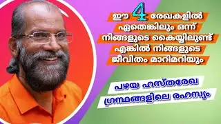 4 Supporting Lines on Your Palm || ജീവിതം മാറ്റി മറിക്കുന്ന സപ്പോർട്ട് രേഖകൾ || VedicPalmistry