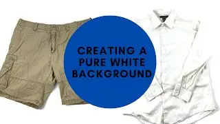 How To Create A White Background On Your Pics For eBay and Poshmark