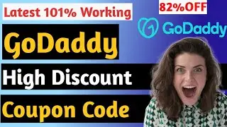 GoDaddy Coupon Code--82%OFF| Latest GoDaddy Promo Code| GoDaddy High Discount Coupon Code