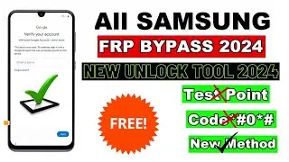 Samsung Frp Bypass New Update Android 13/14 Fix ADB Enable fail 