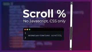 How I Track Scroll Position as a Percentage Using Only CSS