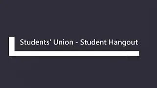Maynooth Students' Union Student Hangout