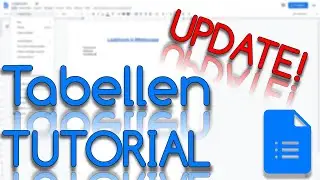 Tabellen in Google Docs Update 2022 - Google Docs Tutorial