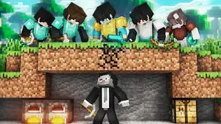 EHTES VS 5 ŁOWCÓW - MECZ OTWARCIA (MINECRAFT MANHUNT)