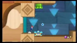 Super Mario Galaxy 2 - Walkthrough - World 1: Rightside Down Galaxy - Star 1 (Hidden Star)
