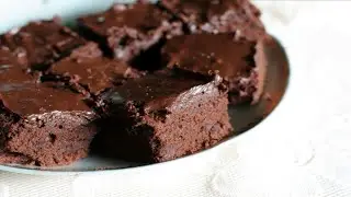 How to make decadent Brownies 🎂 -very easy step by step video- time lapse- best dessert ever !!!