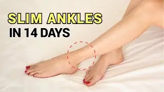 Get Rid of Cankles in 14 Days | 10Min Slim Calf Workout, No Equipment!