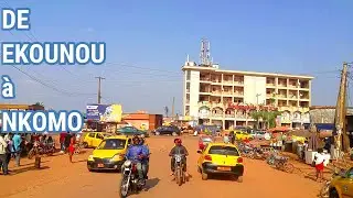 (Yaoundé) Route de Ekounou à Nkomo en 2021 - Trajet Cameroun