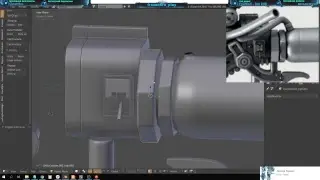 Blender 3D modeling | Fallout ripper | part 2