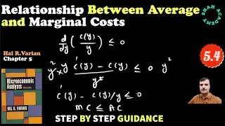Relationship between Average Cost and Marginal Cost: A Mathematical Approach