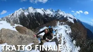 MAI VISTO COSÌ TANTA NEVE Monte Scermendone
