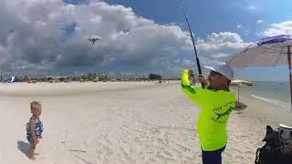 360°videos V R  kite-flying / #3  TREASURE ISLAND BEACH FL  /Meta Quest 2/3 Pro/ Adventures Await!