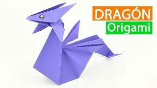 🐉 How to make an easy origami DRAGON step by step