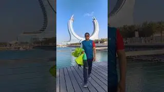Qatar ko Lusail Moon Tower.Kaha gayeu Jureli kina geet gaudaina#qatarlife #lusailmarina #lusail