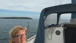 Returning to Hilton Beach St Joes Island.