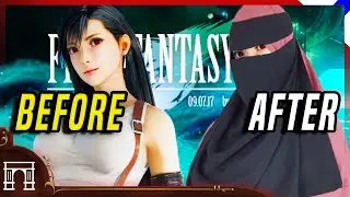 FF7 Tifa Censored Then Uncensored Then Censored AGAIN!