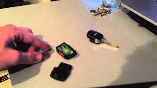 Changing Battery on Audi Key Fob 2001-2009