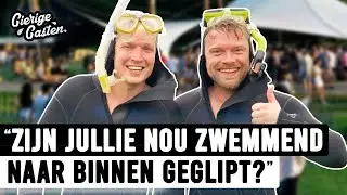 Gratis naar festival zwemmen | Gierige Gasten