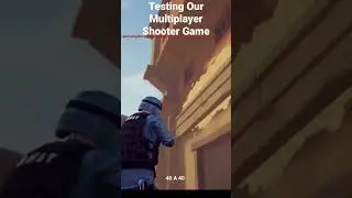 Testing our Game on Mobile. #gamedevelopment #multiplayer