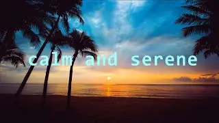 Relaxing Beach with Calming Ocean Sounds - NO MUSIC - for Sleep, Stress Relief, Relaxation, Focus