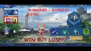 MAGIC CHESS | SUMMONER+GUARDIAN+ESTES GAMEPLAY | MENANG TAPI KALAH, ADAKAH BUG OR CHEATER?