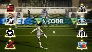 Campeonato BRASILEIRO de PÊNALTIS 2020 afunila com FLAMENGO, VASCO e GRÊMIO! PES 2020 #03
