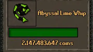 THIS WHIP IS CRUCIAL TO ALL NEW ACCOUNTS! (RSPS 