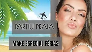 MAKE GLAM PARA PRAIA