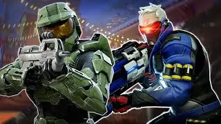 Soldier 76 vs. Master Chief - Central Rap Battles