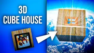 3D Cube House + Blender Speed up | After Effects
