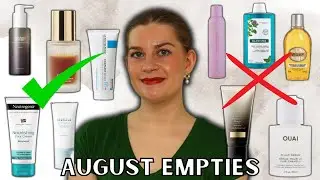 August Beauty Empties 🗑️ Repurchase or Pass?