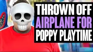 Kid gets thrown out of plane poppy playtime (skeleton meme)