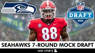 Seahawks Rumors: FINAL Seattle Seahawks 7-Round 2023 NFL Mock Draft Ft Jalen Carter & Lukas Van Ness