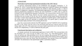 Experimental Evaluation of the PHP's cURL Library Performance - ArXiv:2405.00001