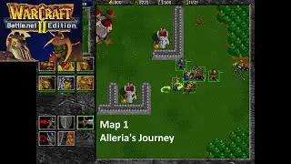 Warcraft II: Beyond The Dark Portal. Human Campaign 1.  with commentary