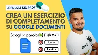 NUOVA FUNZIONE di Google DOCUMENTI: il MENU A DISCESA!