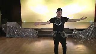 Male bellydancer Sherry Mizrahi in Desert Rose Festival 2018
