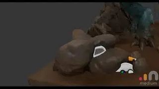 VR Sculpt Sessions in Oculus Medium - Gruntix Sculpt
