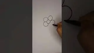 EASY FLOWER DRAWING | 