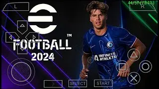 DOWNLOAD eFootball PES 2024 PPSSPP Mediafire Iso Update And New Teams New Kits 24/25 UCL Camera PS5
