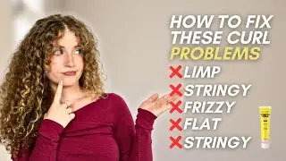 6 Curl Problems Every Curly Girl Faces…And How to Fix Them! 😱