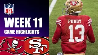 Buccaneers vs. 49ers Week 11 | Madden 24 Simulation Highlights