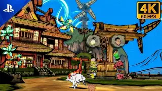 Okami HD - PS5 Gameplay-4K-Free Roam