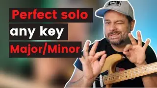 Play PERFECT Solos within SECONDS Using Pentatonic in ANY KEY (NO Mistakes!!)