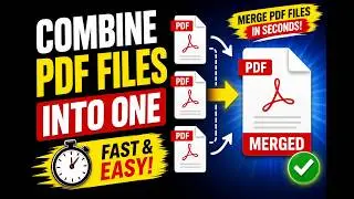 Combine pdf files into one| merge pdf into one| join pdf files into one